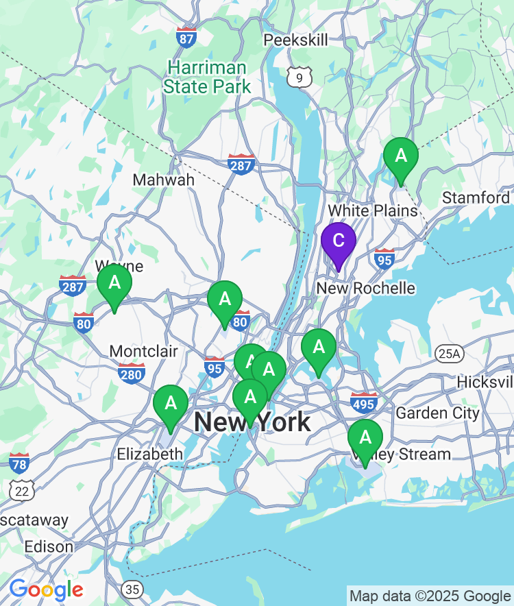 Bronxville Available Airport Options